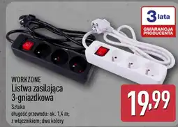 ALDI Listwa zasilająca Workzone oferta