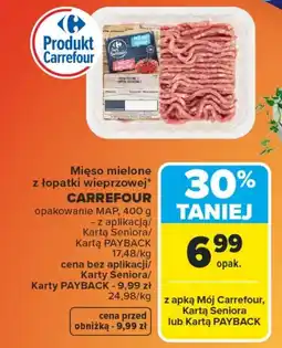Carrefour Mięso mielone Carrefour oferta