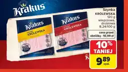 Carrefour Szynka Krakus oferta