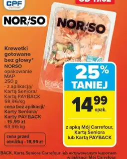 Carrefour Krewetki Norso oferta