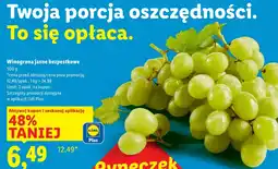 Lidl Winogrona Plus-Plus oferta