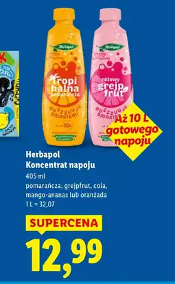 Lidl Koncentrat napoju Herbapol oferta
