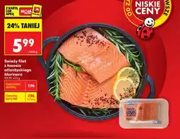 Biedronka Filet z łososia Marinero oferta