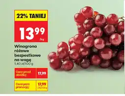 Biedronka Winogrona oferta