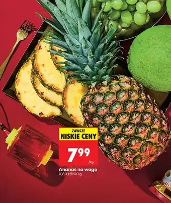 Biedronka Ananas oferta