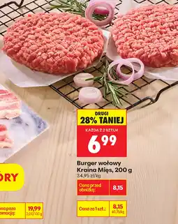 Biedronka Burger Kraina Mięs oferta