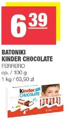 Spar Batoniki Kinder Chocolate oferta