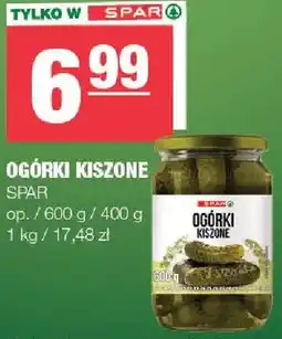 Spar Ogórki kiszone oferta