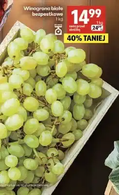 Delikatesy Centrum Winogrona białe bezpestkowe oferta