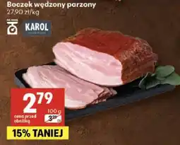Delikatesy Centrum Boczek wędzony parzony oferta