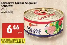 Delikatesy Centrum Konserwa Gulasz Angielski Sokołów oferta
