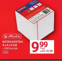 Selgros Herlitz Notes kostka oferta