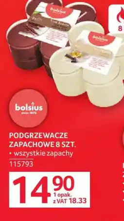 Selgros Bolsius Podgrzewacze zapachowe oferta