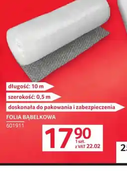 Selgros Folia bąbelkowa oferta