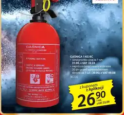 Selgros Gaśnica 1 kg 8C oferta