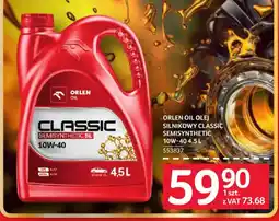 Selgros Orlen Oil olej silnikowy Classic Semisynthetic 10W-40 oferta