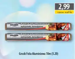 DUO-TES Grosik Folia Aluminiowa 10m oferta
