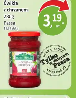 Passa Cwikła z chrzanem Passa oferta