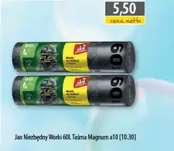 DUO-TES Jan niezbędny worki 60 l taśma magnum a10 oferta