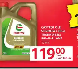 Selgros Castrol Olej silnikowy Edge Turbo Diesel 5W-40 oferta