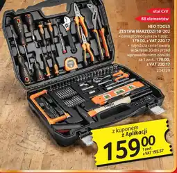 Selgros NEO TOOLS Zestaw narzędzi oferta