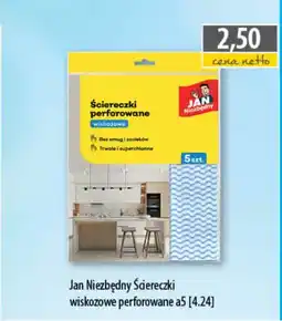 DUO-TES Jan Niezbędny Ściereczki wiskozowe perforowane a5 oferta