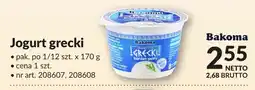 Makro Jogurt grecki oferta