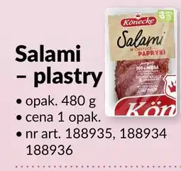 Makro Salami - plastry oferta