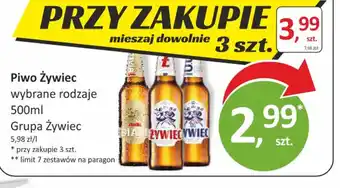 Passa Piwo Zywiec oferta
