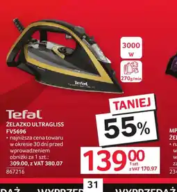 Selgros Tefal Zelazko Ultragliss FV5696 oferta