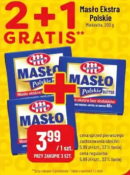 Polomarket Masło Ekstra Polskie Mlekovita oferta