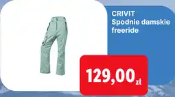 Lidl CRIVIT Spodnie damskie freeride oferta