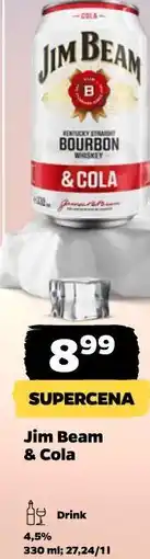 Netto Jim Beam & Cola oferta