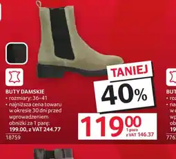 Selgros Buty damskie oferta