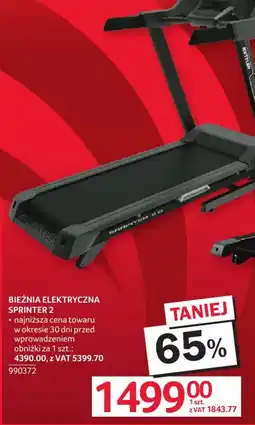 Selgros Bieżnia elektryczna Sprinter 7 oferta
