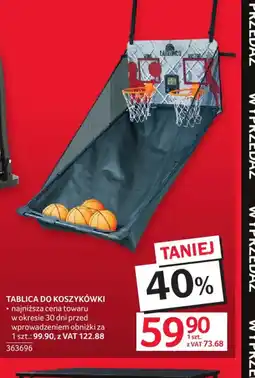 Selgros Tablica do koszykówki oferta