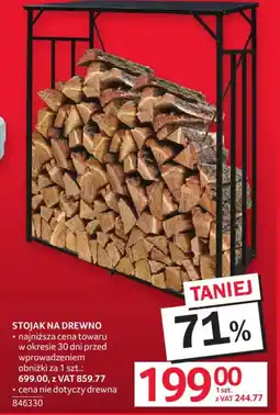 Selgros Stojak na drewno oferta