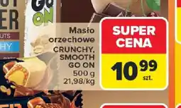 Carrefour GO ON Masło orzechowe oferta