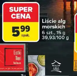 Carrefour Liście alg morskich oferta