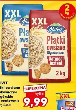 Kaufland Płatki owsiane błyskawiczne oferta