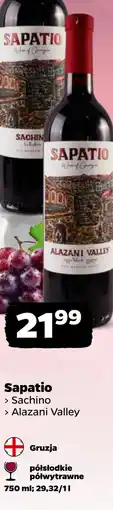 Netto Wino półsłodkie Sapatio oferta