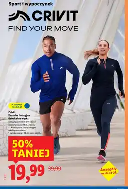 Lidl Koszulka męska Crivit oferta