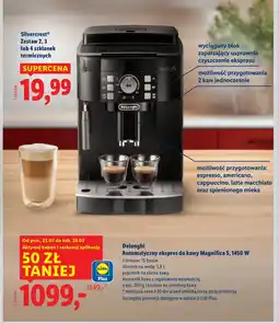 Lidl Ekspres do kawy DeLonghi oferta
