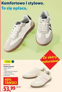 Lidl Sneakersy damskie Esmara oferta