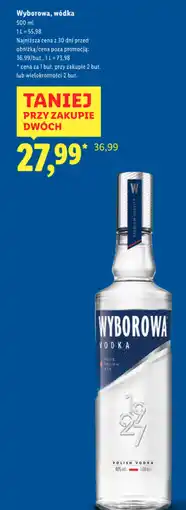 Lidl Wódka Wyborowa oferta