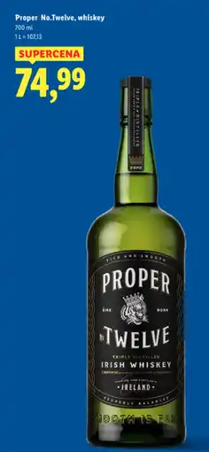 Lidl Whiskey Proper oferta