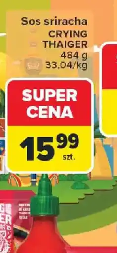 Carrefour Sos sriracha Crying Thaiger oferta