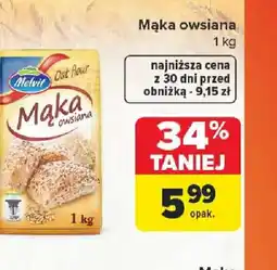 Carrefour Melvit Mąka owsiana oferta