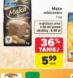 Carrefour Mąka orkiszowa oferta