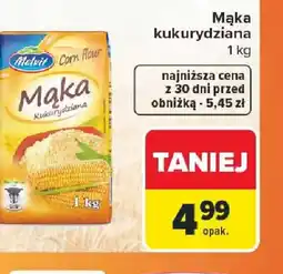 Carrefour Melvit Mąka kukurydziana oferta